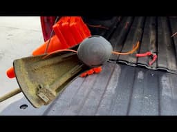 Adding new line to an Echo 225 trimmer head
