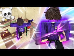 CRAZY MM2 TRICKSHOT MONTAGE + KEYBOARD ASMR (Murder Mystery 2)