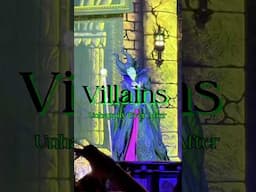 Len Testa’s notes on the new show at Disney’s Hollywood Studios. #disneyvillains #unhappilyeverafter