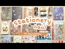 Stationery Haul ft Journalsay
