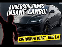 ANDERSON SILVA URUS + PORSCHE TURBO RDB WHEELS, BRABUS LOS ANGELES.
