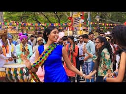 लड़कियों ने जमकर किया डांस सूरजकुंड मेला में | Surajkund mela dance video 2022 | Delhi girls vs boys