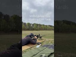 M40a5 Clone at a windy 1000 yards