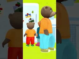 💌 Petit Ours Brun reçoit une carte postale 💌 #shorts #PetitOursBrun #dessinanime