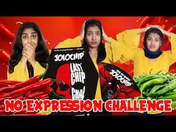 NO EXPRESSION FOOD CHALLENGE Vs WORLD’S HOTTEST JOLOCHIP CHOCOLATE 🔥❌ | PULLOTHI