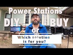 DIY build or Buy an EcoFlow Delta 3?  Also, complete 12v and 24v off grid solar build instructions.