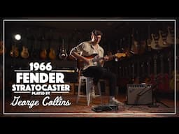George Collins plays a 1966 Fender Stratocaster | Live from Carter Vintage Guitars | Nashville, TN