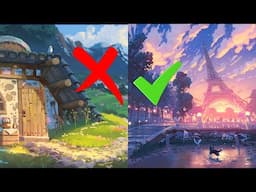 DON’T Paint Green Grass! Color & Perspective HACKS that Work