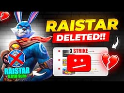 WHY Raistar Video Got DELETED !!💔  @RaiStar​