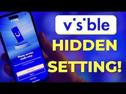 Visible Hides Its HD Video Setting: Here's How to Enable It!