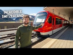 SWITZERLAND'S Famous Glacier Express WITHOUT the Expensive Price Tag