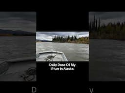 Daily Dose Of My River In Alaska #enigmaticgwichin #venetie #river #motivation #shorts