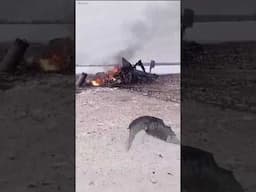 Видео с места крушения вертолета под Волосово.