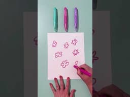 OOLY Free Gift With Purchase: Rainbow Sparkle Watercolor Gel Crayons