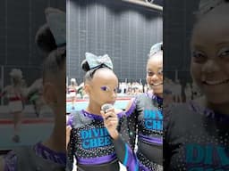 CLOCK THAT TEA!!! 🤭 #shorts #stunts #cheer #tumbling