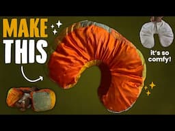 How To Sew A NURSING/BREASTFEEDING PILLOW