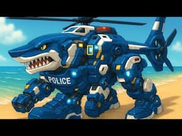 Brainrot animals Police helicopter version ANIME OPENING