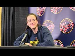Caitlin Clark opens up about returning to Iowa with the Indiana Fever