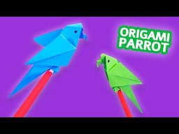 How to Make Easy Origami Parrot