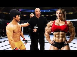 UFC 5 | Bruce Lee vs. Girl Arm Wrestler | EA Sports UFC 5