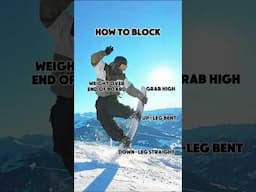 Danny's recent snowboarding tip: 7s quick steps to a stylish Tail Block🤣  #outdoormaster