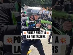 Police SHOOT Crazy LA Protesters