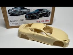 Unboxing: Lexus LC500 PZY Model & KitBox Model Kit