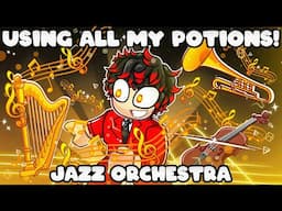 Using My 70+ MAX LUCK POTIONS for JAZZ ORCHESTRA Aura on Roblox Sol's RNG!