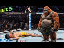 Bruce Lee vs. Rafiki Fat (EA sports UFC 5)