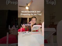 A 10/10 *at home* Maintenance Day | Preparing for my Trip 💅🏽✨ (*sigh* I love being a girl)