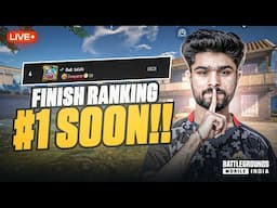 FINISH RANKING ME #1 HOGA? | LETS CONTINUE CHICKEN STREAK |  BGMI LIVE