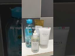 My night time skincare routine❣️🎀🧼 #skincare #skincareroutine #skin1004