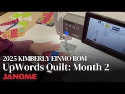 Kimberly Einmo UpWords Quilt: Month 2