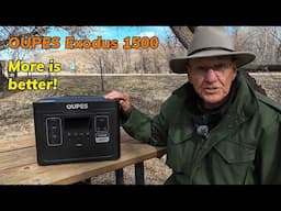 A Power Station For Home and Camping - The OUPES Exodus 1500