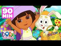 Dora the Explorer Meets the Easter Bunny! 🐰 90 Minutes | Dora & Friends