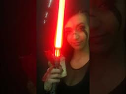Even a sith cannot resist some Starbucks #sith #starwars #starbucks