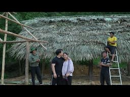 With the help of CEO Hung, Ly Tieu Ca's house is gradually completed.