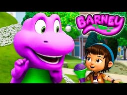 Caring is Fun 💜 | Meet Barney | Kids Cartoon!