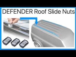 Land Rover Defender L663 - Roof Rail Slide Nut Mount Solution