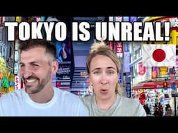 Our First Day in Tokyo, Japan 🇯🇵 This City is Incredible!