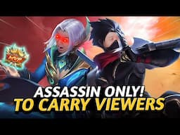 I made a trio team with Viewers :D | Mobile Legends Ling and Hayabusa