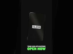 Team Lead Applications Are Open