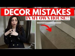 5 Home Decor Mistakes You Didn’t Know You’re Making! (With Easy Fixes!)
