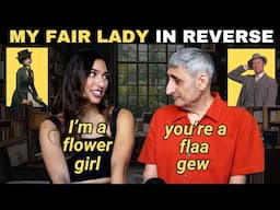 The Cockney Accent Explained to a Texas Girl | My Fair Lady in reverse
