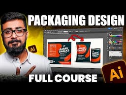 Packaging Design Full Course | Adobe illustrator Tutorial | HBA Services