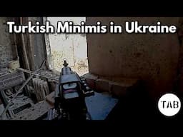 Turkish M249s with Ukraine's Police Brigade
