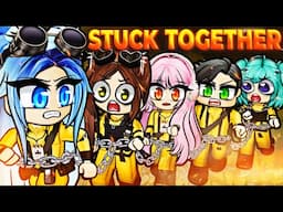 We're STUCK TOGETHER in the Roblox Backrooms!