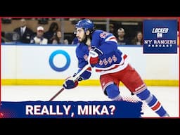 Mika Zibanejad wants better communication from the Rangers... seriously?!