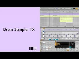 Live Tips: Drum Sampler FX