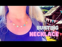 Make This Adorable Bunting Necklace – Easy Beading for Beginners!